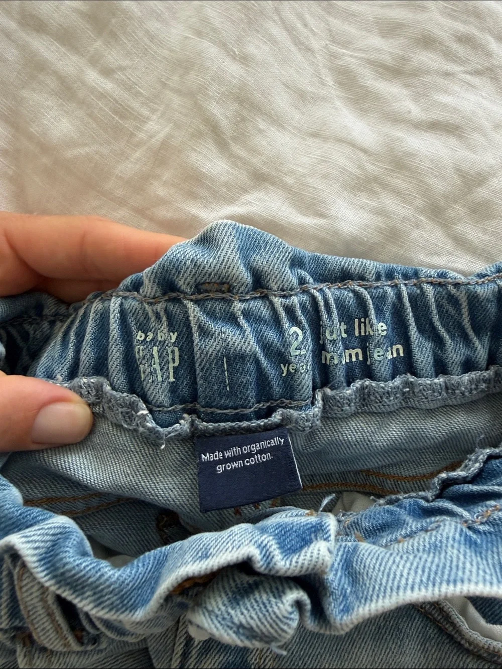 Baby gap organic cotton jeans